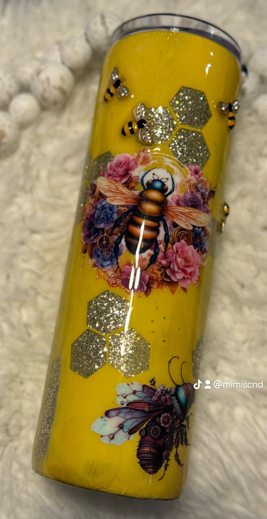 30oz Bee Tumbler RTS